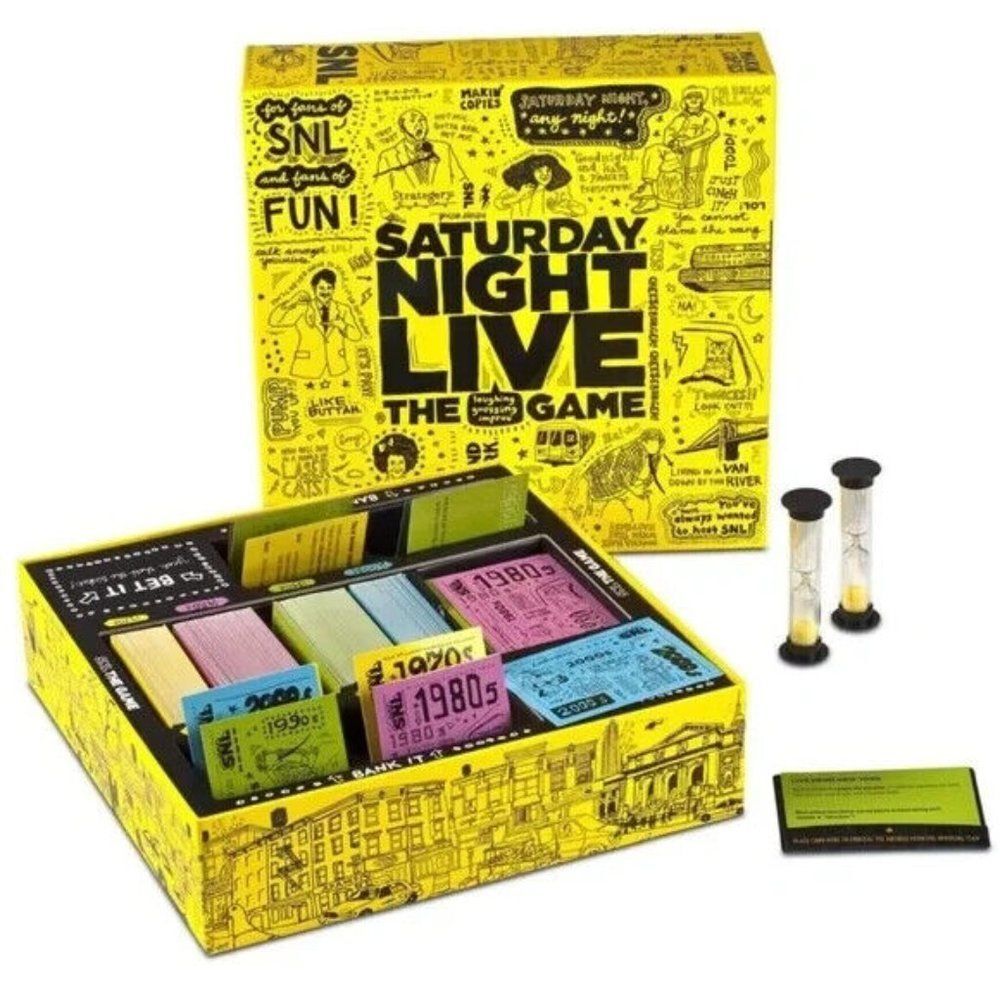 Saturday Night Live The Board Game Ages 12+ NEW- Cards are Factory Sealed